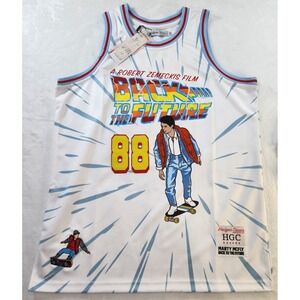 Headgear Classics Jersey Back To The Future Michael J Fox Marty McFly Mens M